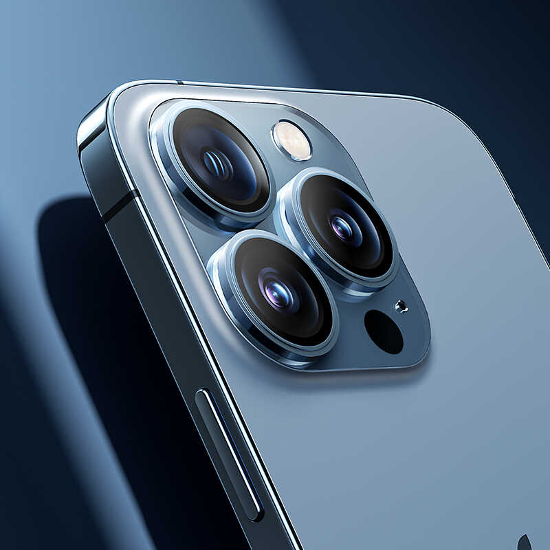 Benks King Kong iPhone 13 Pro Max Kamera Lens Koruyucu - 7 Benks King Kong iPhone 13 Pro Max Kamera Lens Koruyucu - 7